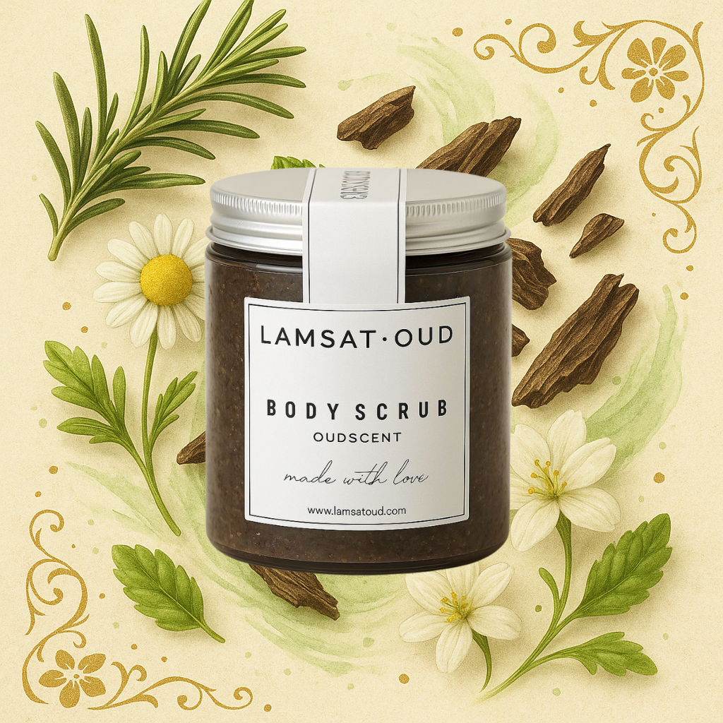 Oud Herbal Body Scrub
