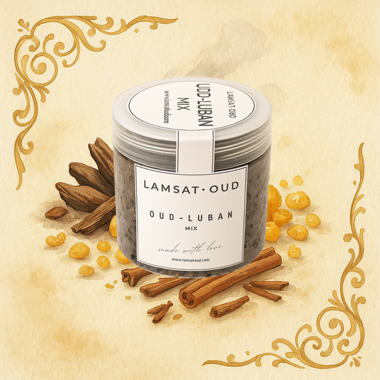 Oud Luban Mix Balanced Oud & Frankincense Blend